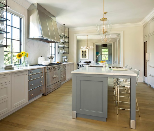 Transitional Kitchen nyklassisk-koek