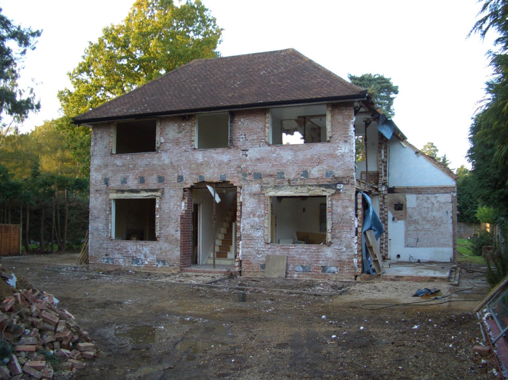 Finchampstead, Wokingham- ready to start new brickwork