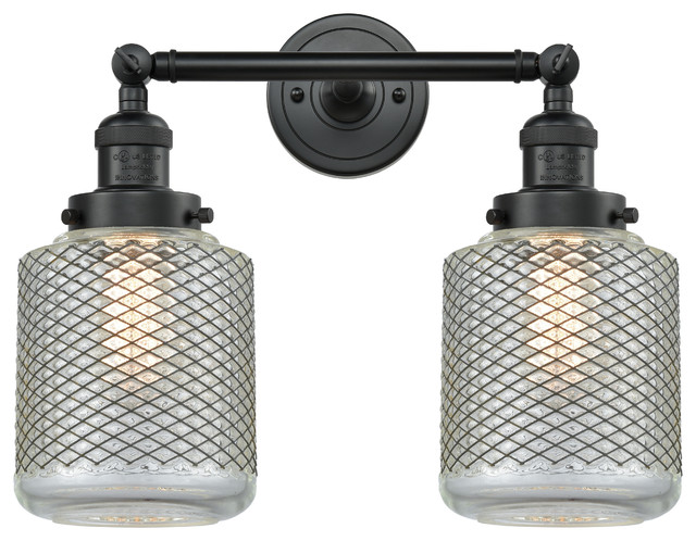 2 Light Stanton 16 Bath Fixture Matte Black