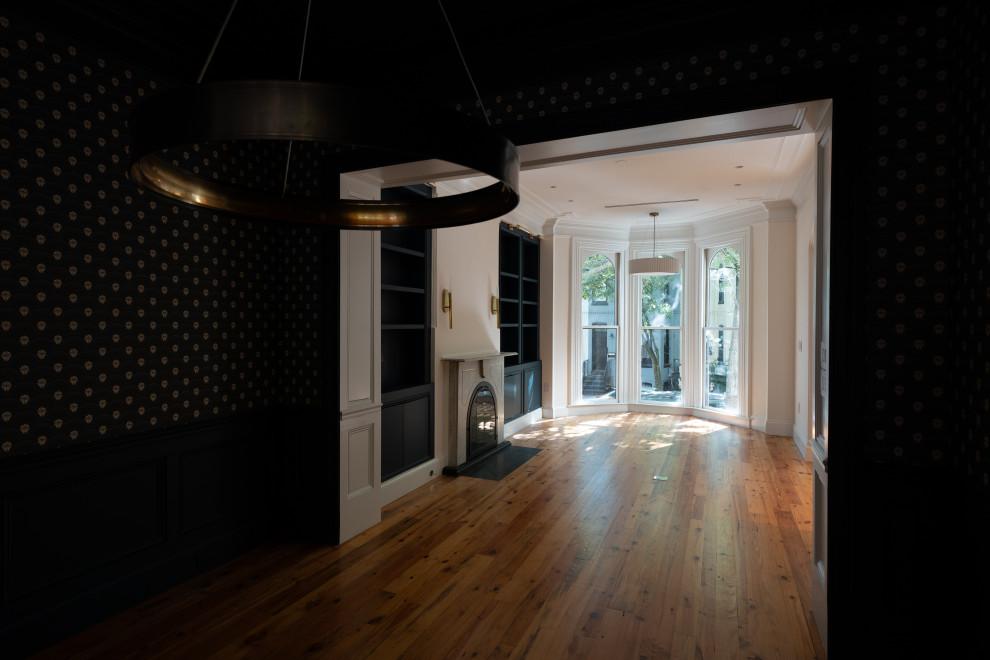 Eclectic Townhome City Scape