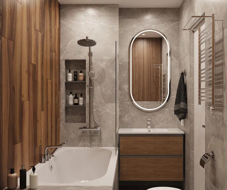 Красивая квартира 88 м² в современном стиле