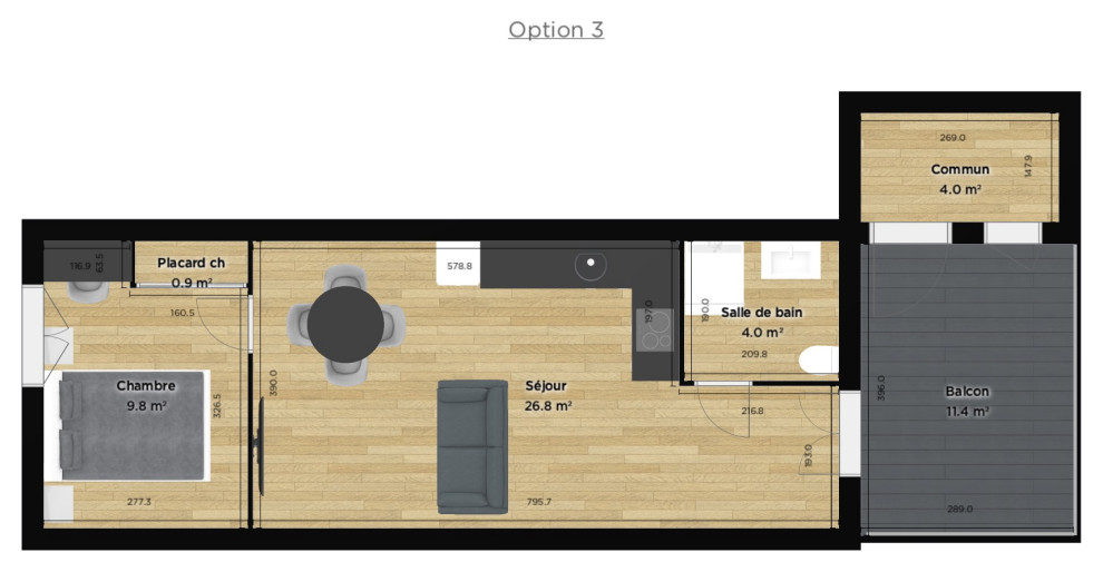 Agencement d’un plateau en vue d’une rénovation