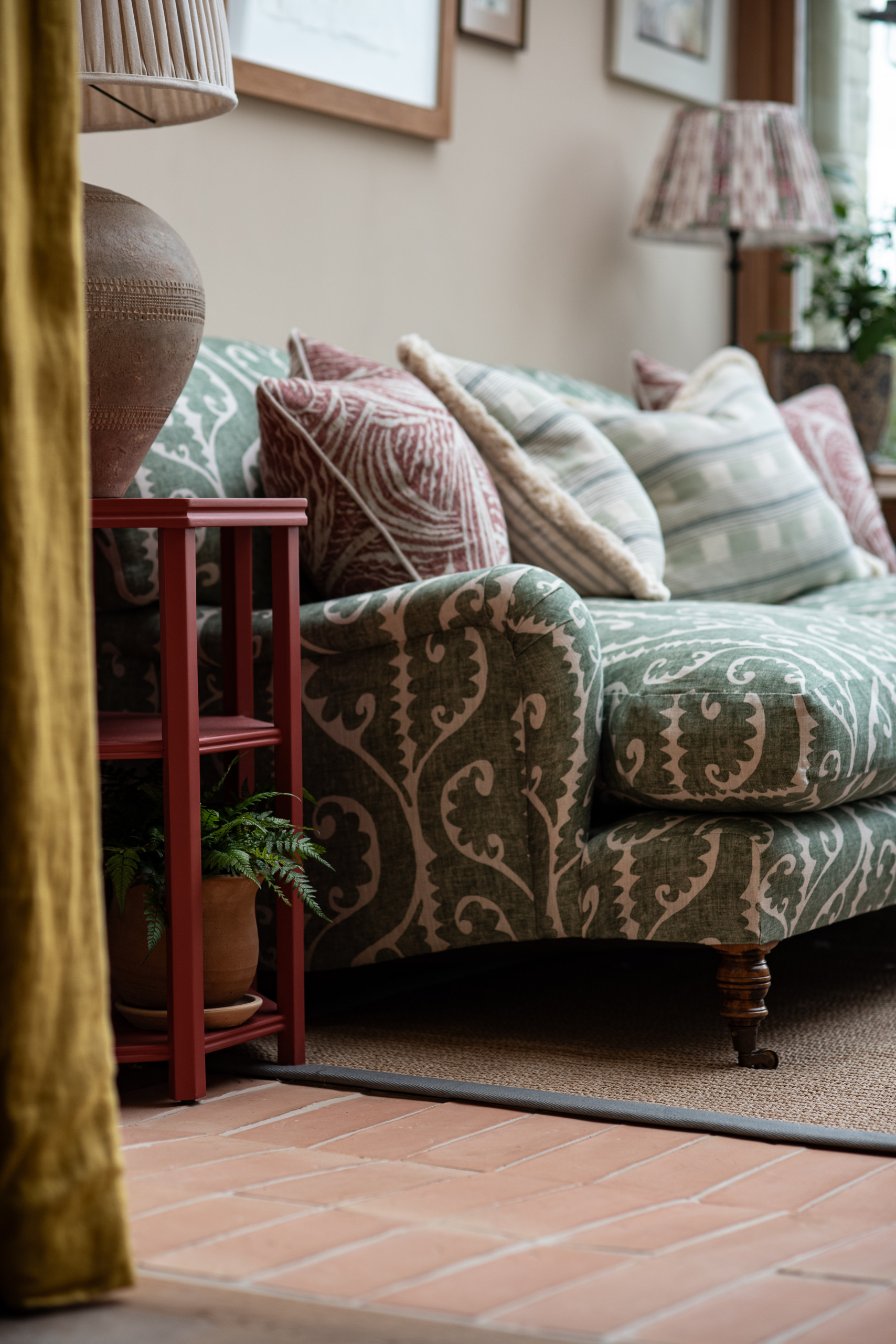 This was a second project we have done in this Sussex home for a family who wanted to breathe new life into their neglected conservatory. Of course the key element we wanted to retain in this space w