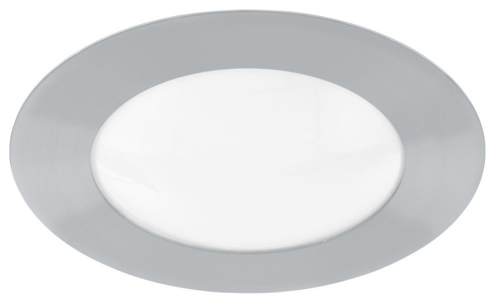 Calvin LED Flush Mount, Chrome, Satin Glass