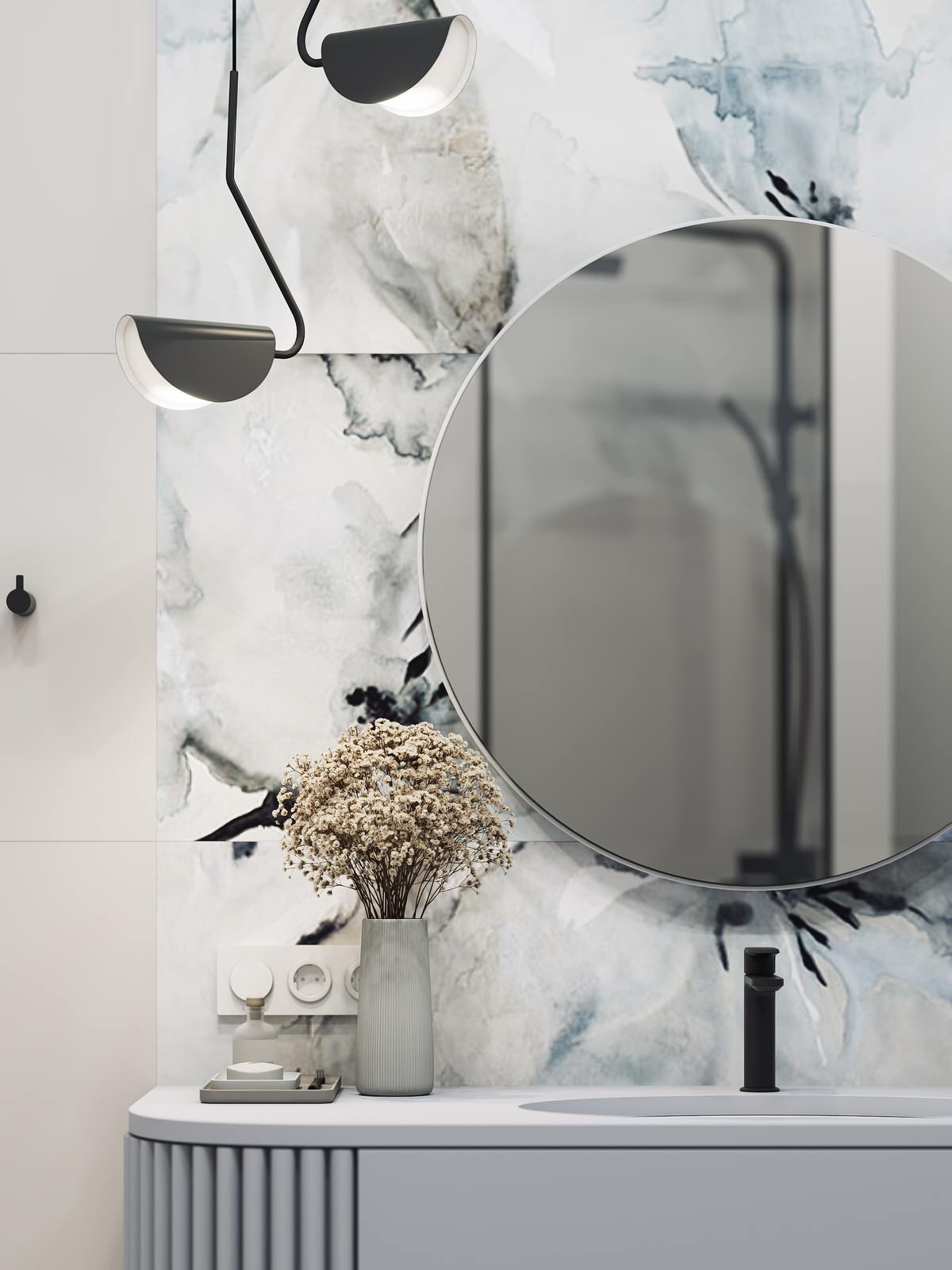 Дизайн-проект 3-х комнатной квартиры в Москве, 65 кв.м