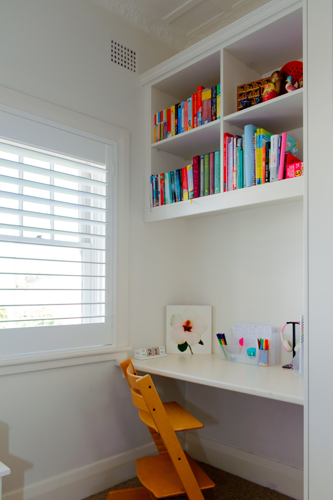 Design ideas for a transitional kids' room in Sydney.