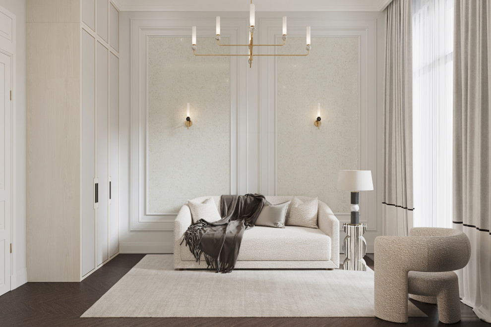 Дизайн-проект квартиры в ЖК "Императорский яхтъ-клуб"