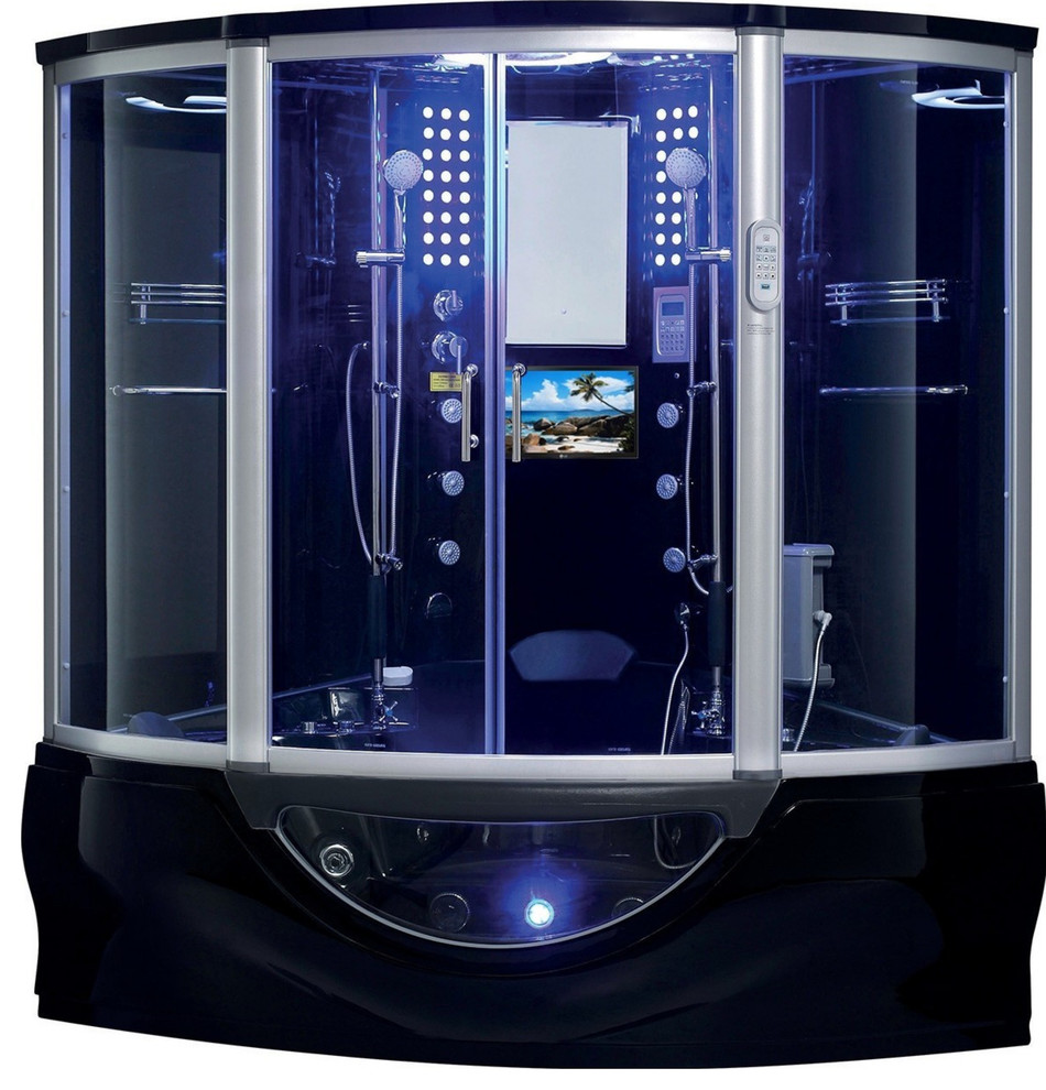 IN STOCK Maya Bath Superior Combination Steam Shower, Jetted Tub