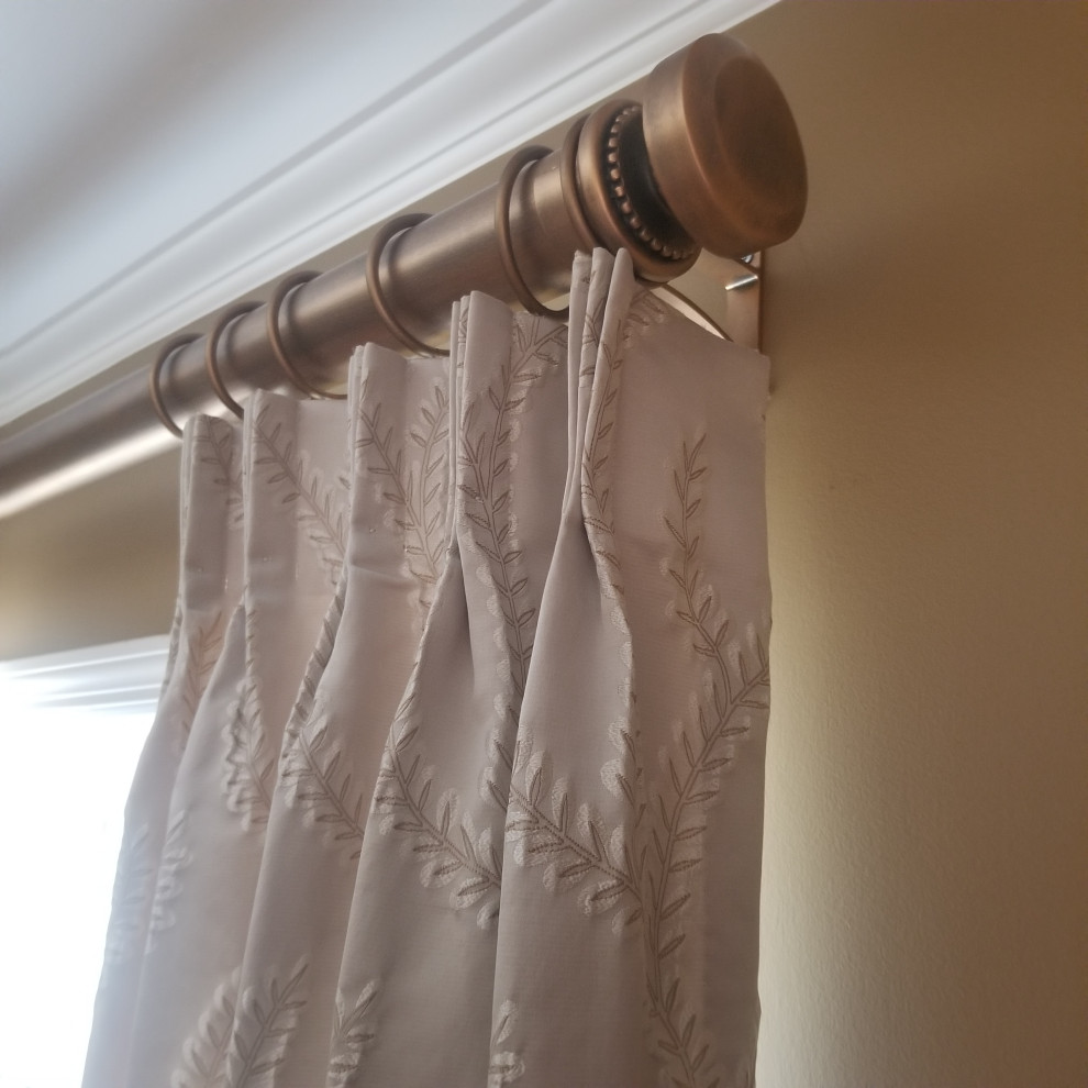 Window Treatment Installation on Montpelier