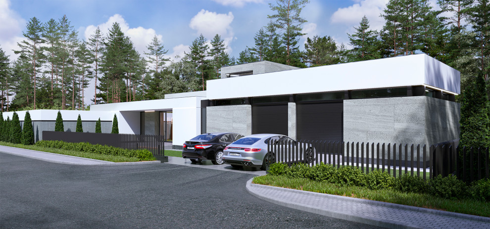 Частный дом в стиле "Хай-тек"