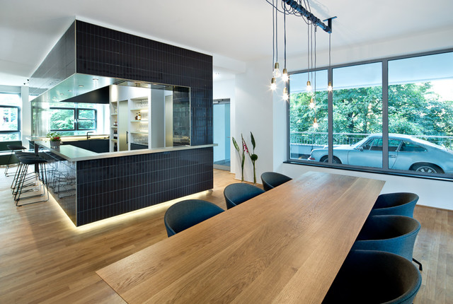 Cityloft Berlin contemporary-vardagsrum