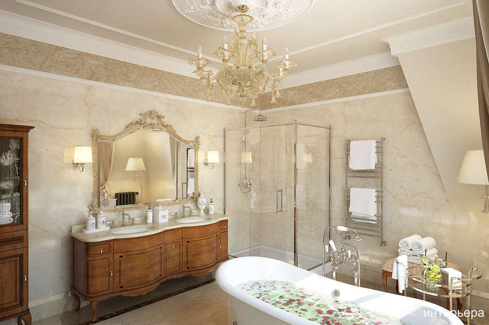 Загородный Дом в Подмосковье, классический интерьер