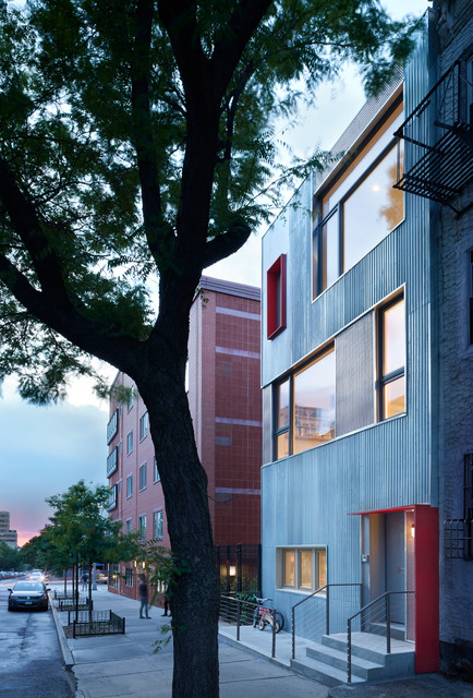 South Slope Townhouse moderne-hus-og-facade