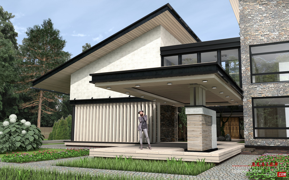 Жилой загородный дом 450 м2