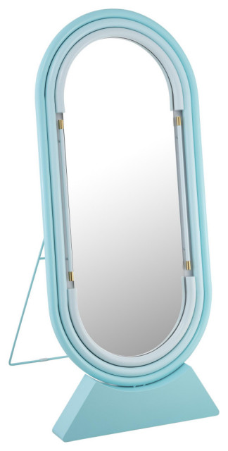 Neon Floor Mirror - Contemporary - Floor Mirrors - by TOV Furniture | Houzz