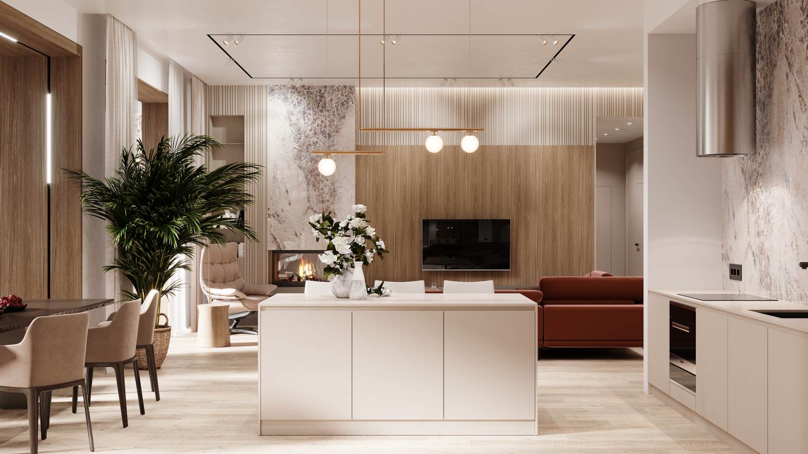 «Баланс четырех стихий» Дом в загородном поселке