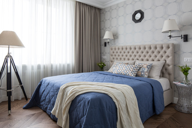 "Белые ночи" transitional-bedroom
