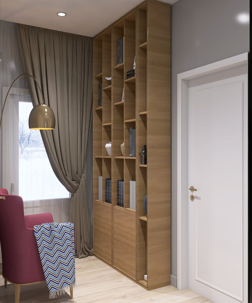 Двухэтажный дом с цокольным этажом 208м2