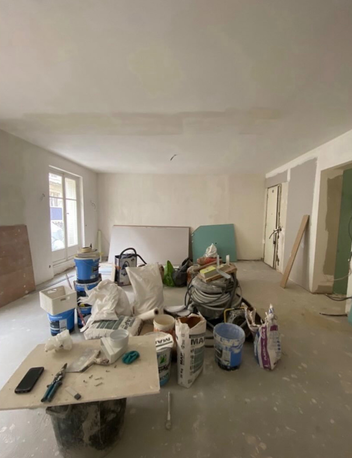 Projet Montorgueil -Rénovation complète de deux appartements - 145 m2