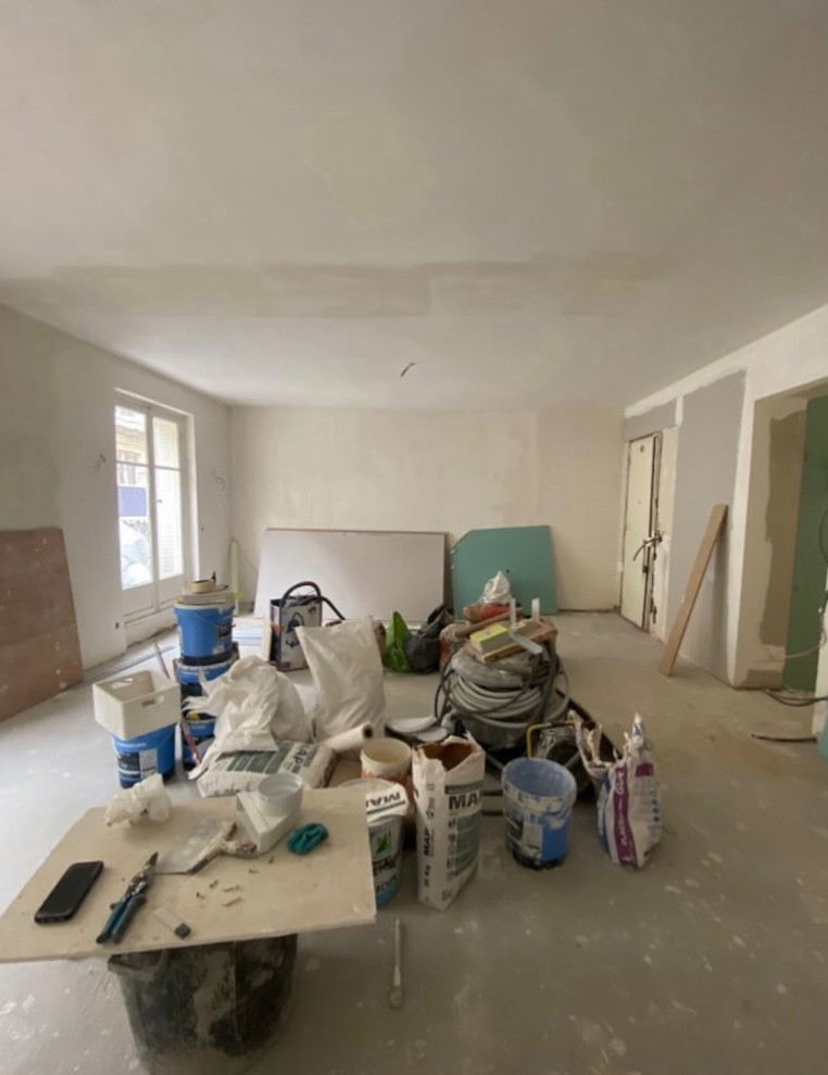 Projet Montorgueil -Rénovation complète de deux appartements - 145 m2