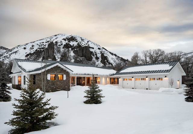 Estate - Peoa, Utah lantlig-fasad
