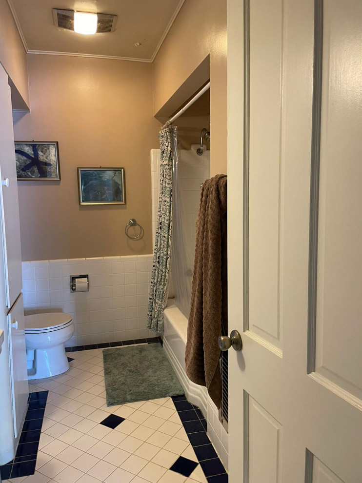 Before & After Sherman oaks Full bathroom remodel