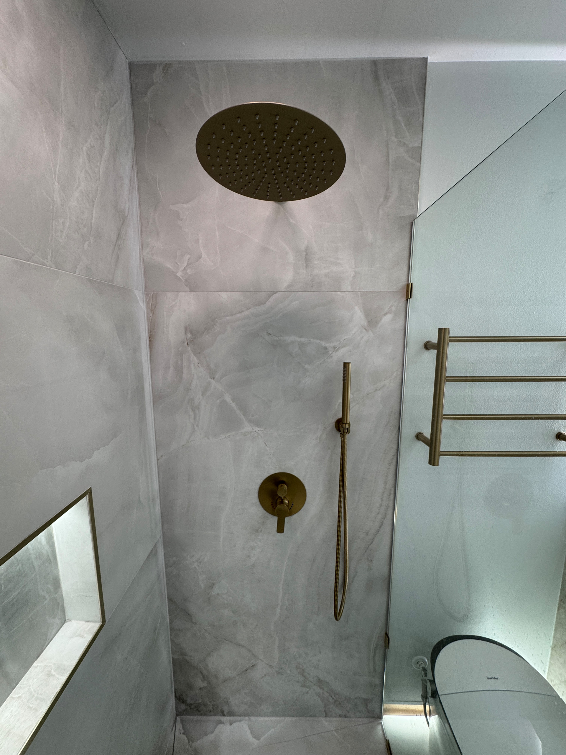 Guest Contemporary Modern Bathroom Remodeling in Cypress