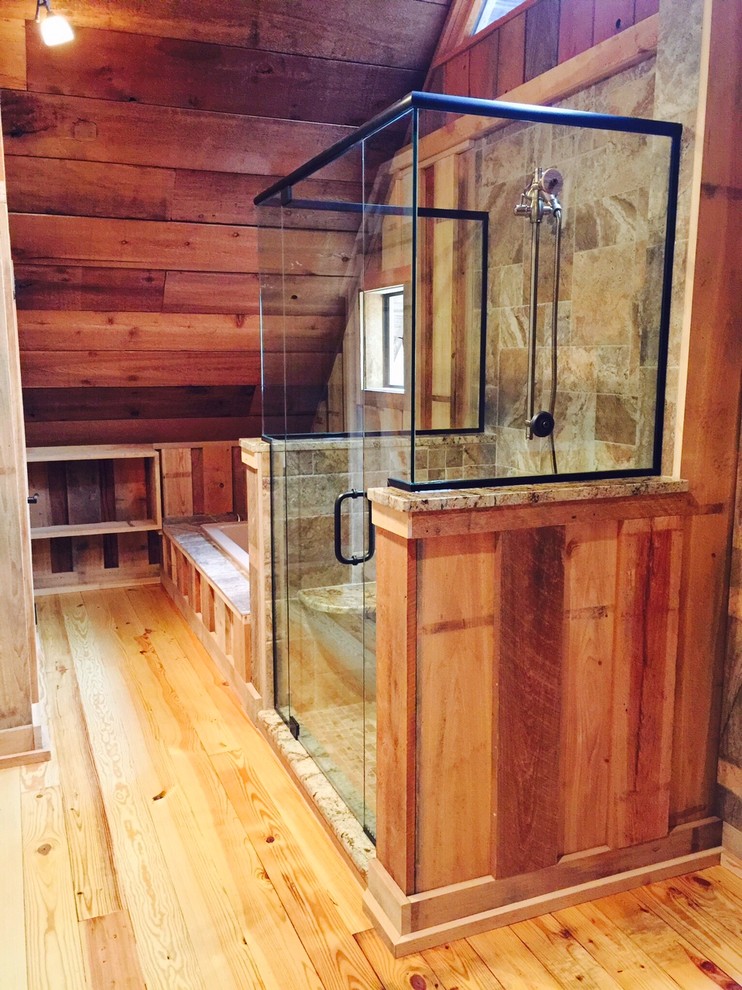 Bathroom - rustic bathroom idea