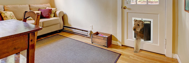 Pet door installations klassisk-entre