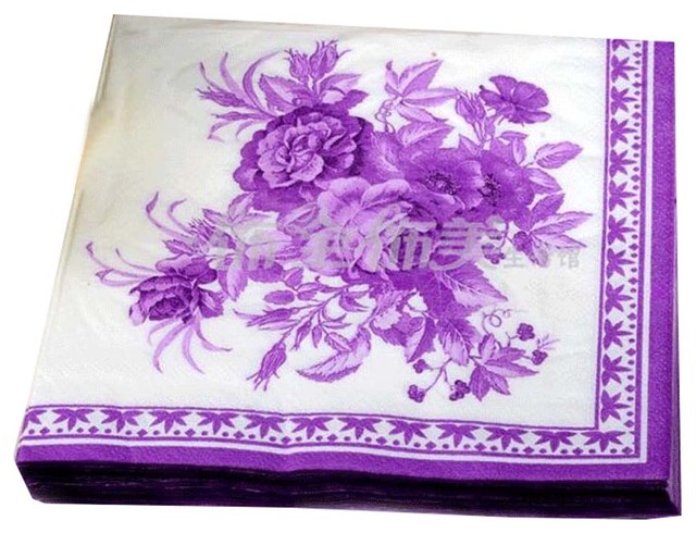 Spiceberry Home White Madrona Cotton Napkins Set of 4