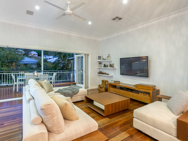Renovation in Paddington klassisk-vardagsrum