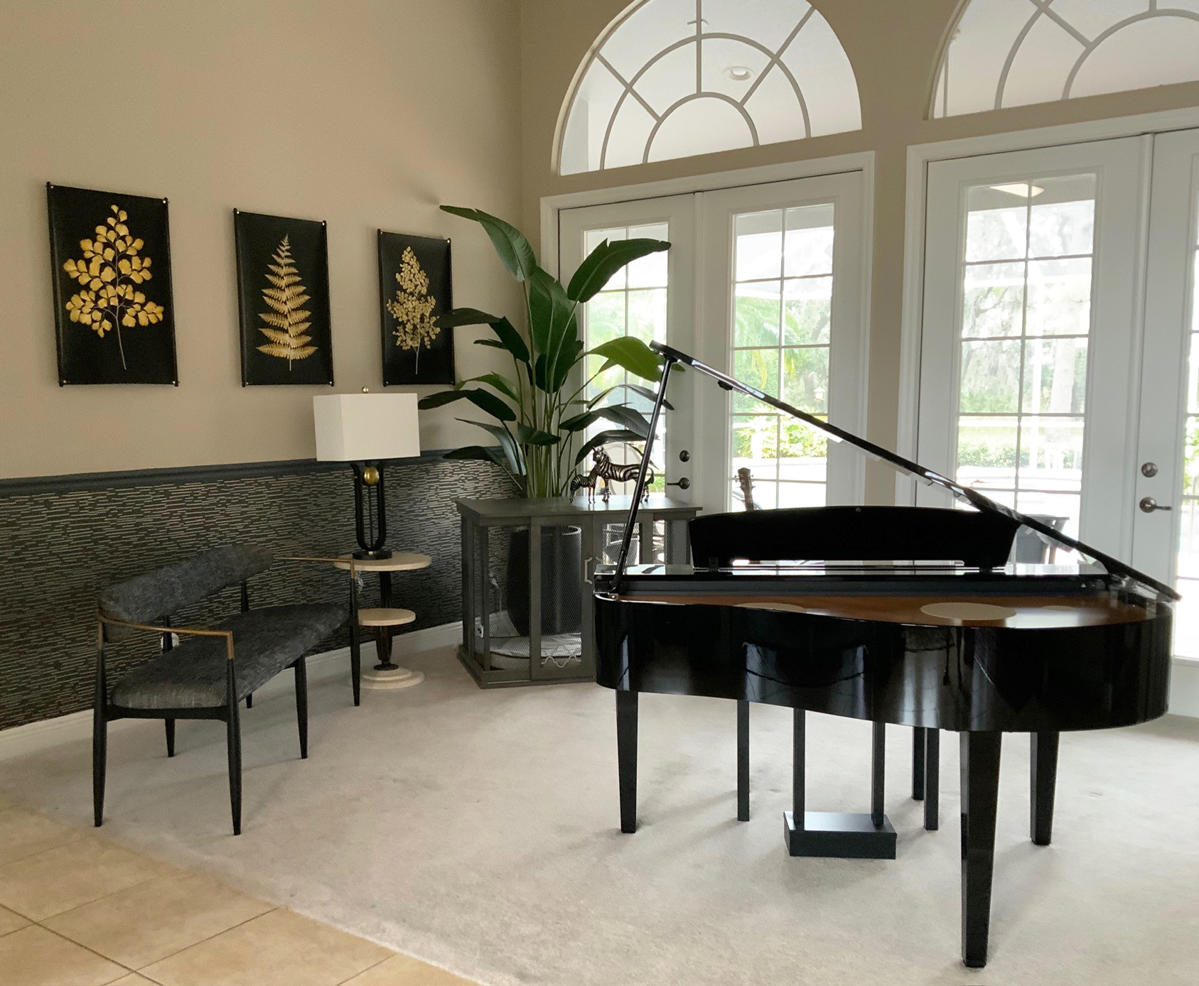 Parrish, FL Dining Room and Music Room Makeover
