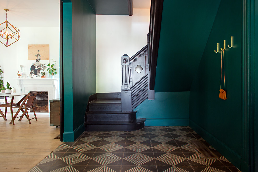My Houzz: Colorful, Eclectic Style in an 1890 Kentucky Brick Home ...