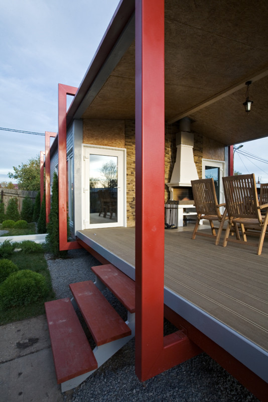 Летняя кухня с ледником. Проект для телепередачи «Дачный ответ»