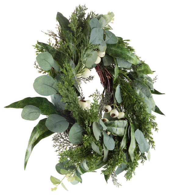 Set of 2 Eucalyptus Wreath