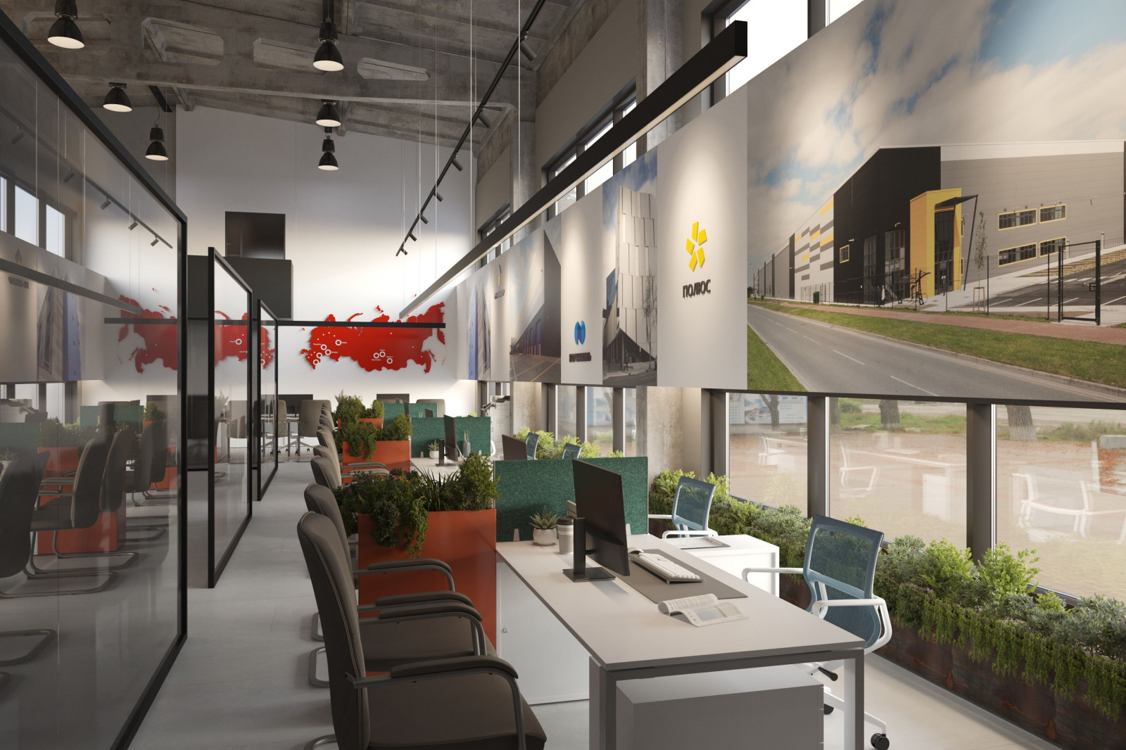 Дизайн интерьера офиса