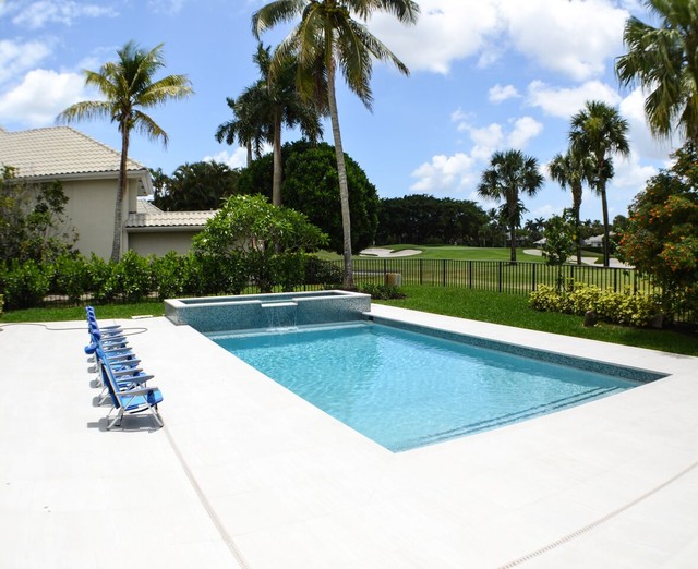 Pool deck pool