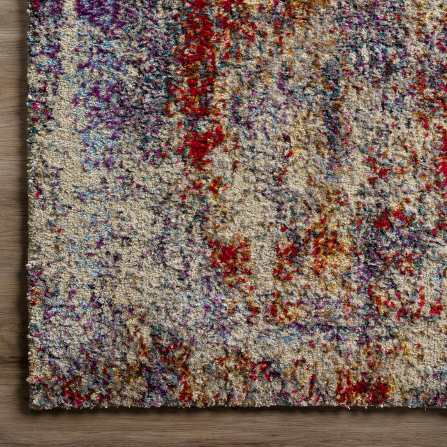 Addison Amelia Abstract Splash Area Rug, 3'3