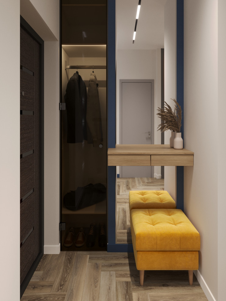 Проект 1-к квартиры 26м2