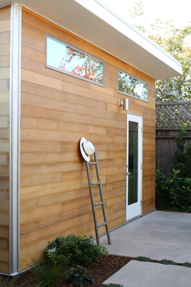 Midcentury shed and granny flat in San Francisco.