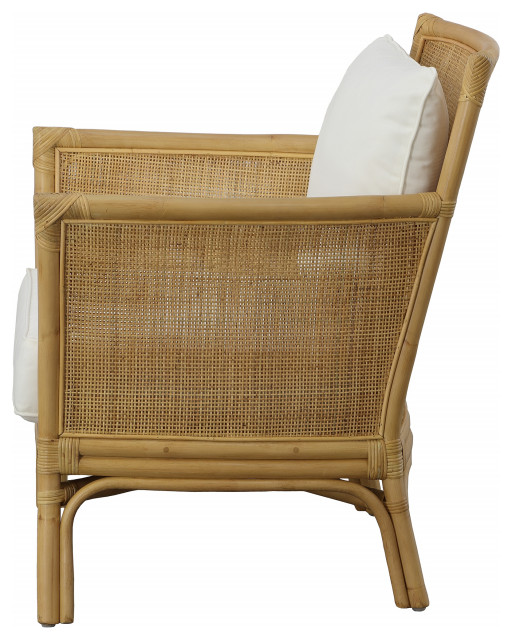Uttermost Pacific Rattan Chair - Tropical - Armchairs And Accent Chairs ...