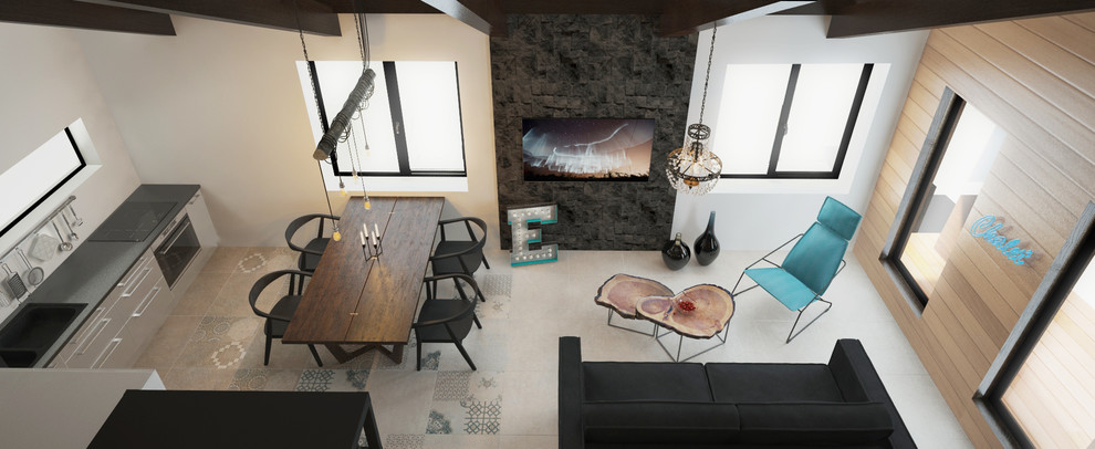 Дом из бруса, интерьер и экстерьер