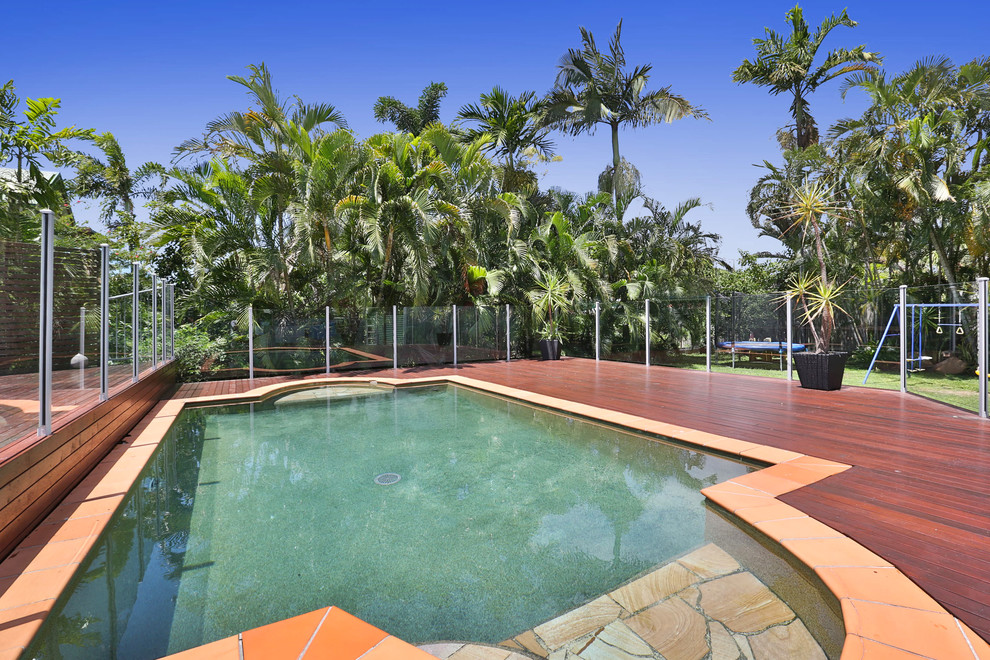Tropical pool in Townsville.