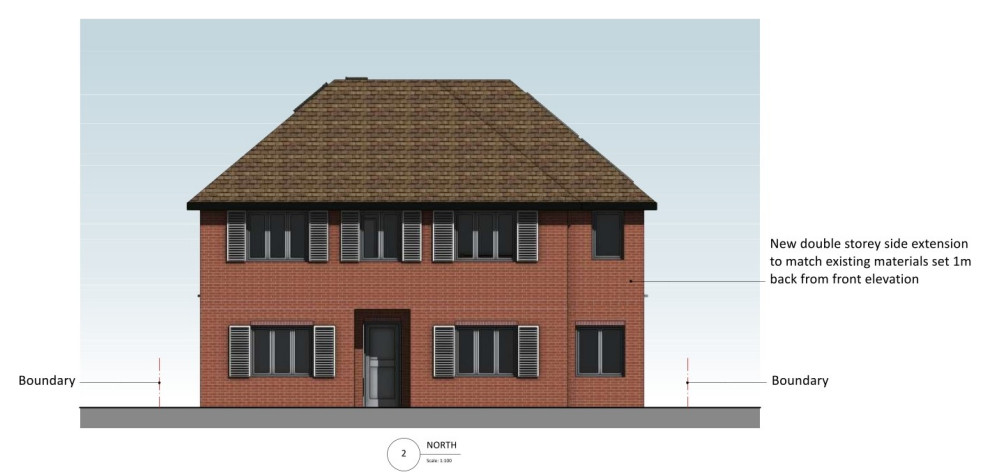 Extension and roof conversion