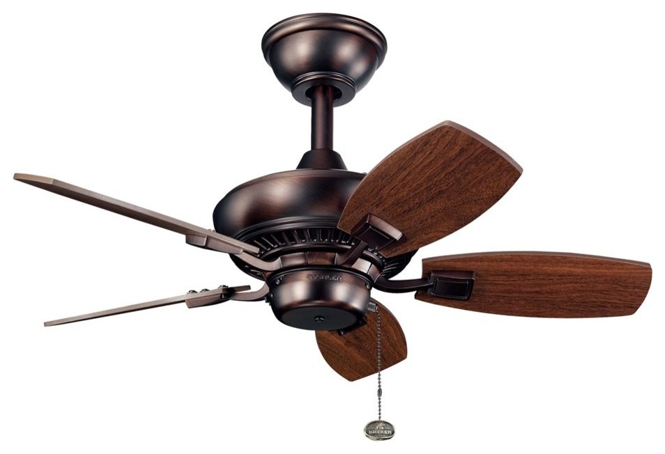 BUILDER FANS Canfield 30"  Outdoor / Indoor Transitional Ceiling Fan X-BBO301003
