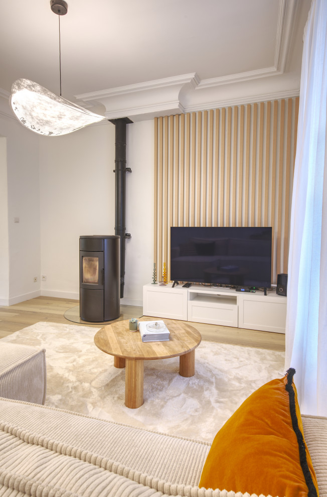 Modernes Wohnzimmer in Montpellier