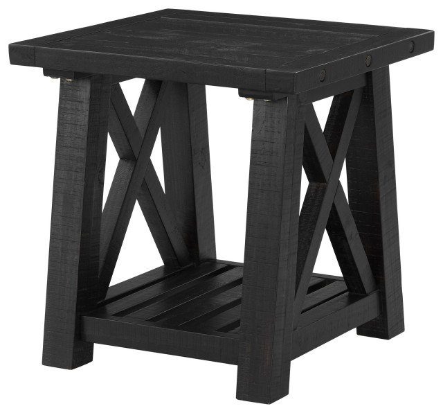 Bolton End Table Transitional Side Tables And End Tables by Martin Svensson Home Houzz