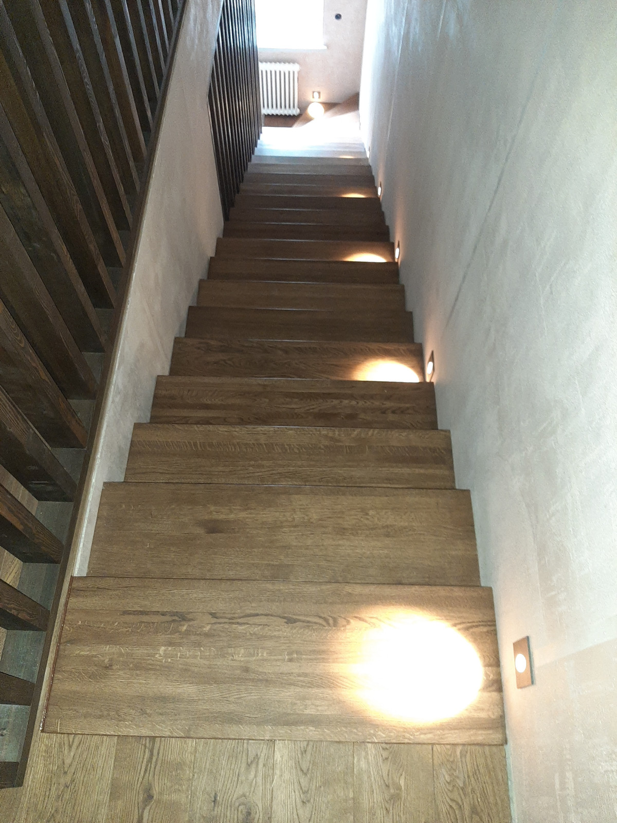 Отделка лестницы