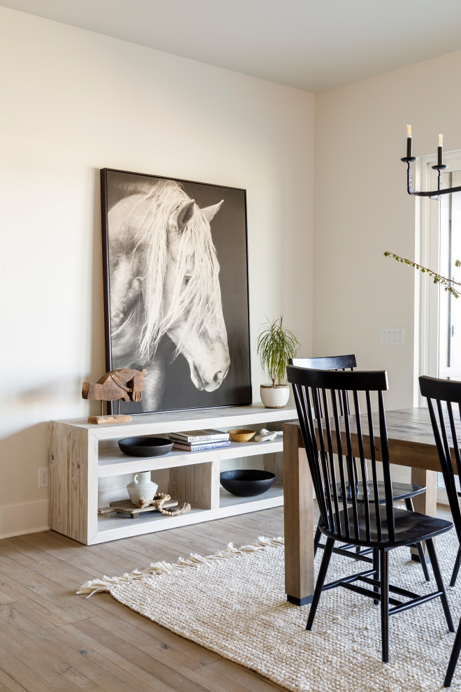 Creighton Woods Farmhouse Dining Room Boise by Judith Balis