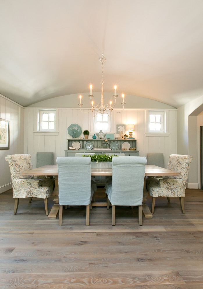 Inspiration for a beach style dining room in Charleston.